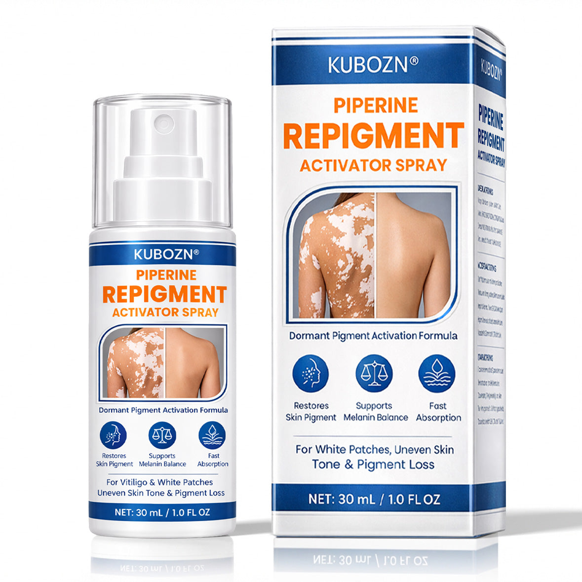 ⚡KUBOZN® Piperine Repigment Activator Spray (offer)