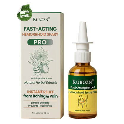 KUBOZN® Fast-Acting Herbal Hemorrhoid Spray Pro🩸(Stops Bleeding Instantly & Targets Internal/External Piles)