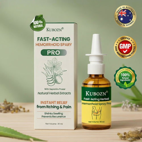 KUBOZN® Fast-Acting Herbal Hemorrhoid Spray Pro🩸(Stops Bleeding Instantly & Targets Internal/External Piles)